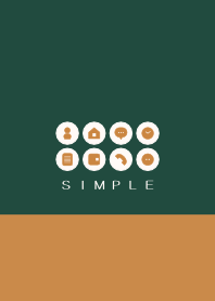 SIMPLE(brown green)V.463
