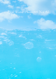 Blue Water Photo 827 Not AI
