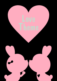 LOVE THEME Pink and Black 109