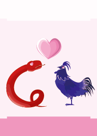 ekst 紅(蛇) 愛 藍(雞)