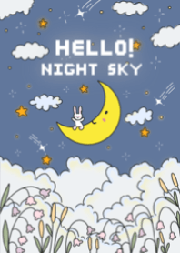 Hello! Night sky