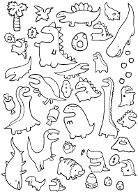 Doodling-Dinosaur