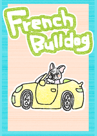 French bulldog holiday ver. Cow pattern