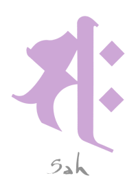 BONJI zodiac [saH] WHITE PURPLE (0915