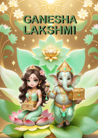 Ganesha-Lakshmi, rich, wealthy (JP)