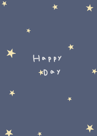 Little stars  navy.