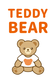 Teddy Bear[Orange T-shirt]F