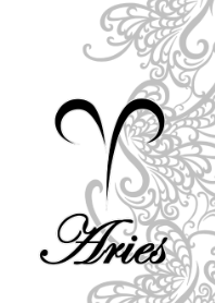 Aries Line Art 1 White JPN