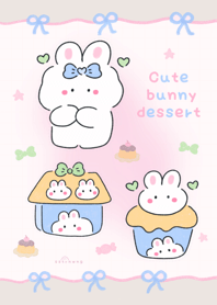 Cute bunny dessert :) :)