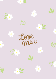 White floret Purple4 from Japan