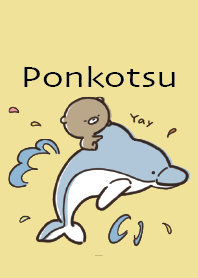 Yellow : Honorific bear ponkotsu 5