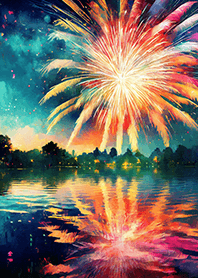Beautiful Fireworks Theme#134