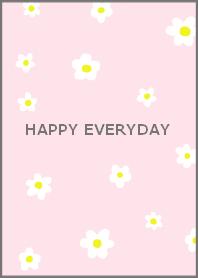 HAPPY EVERYDAY #pinkgray