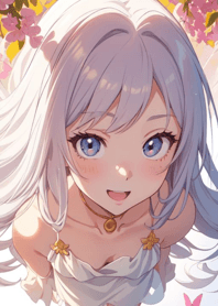 Comfortable good day, flower girl 35A8