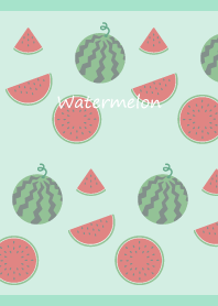 Red Watermelon on BG