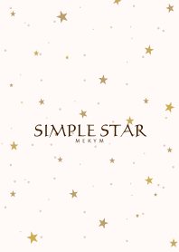 SIMPLE STAR -NATURAL YELLOW- 13
