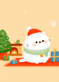 Christmas Warm cat V.6