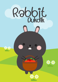 Lovely Black Rabbit Duk Dik Theme (jp)