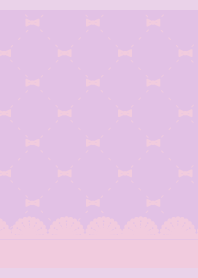 Ribbon and lace03 light purple