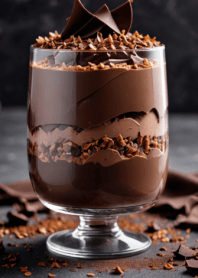 CHOCOLATE PARFAIT-I LOVE CAKE Theme