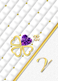 Initia05_"V"with Amethyst