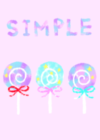 Theme of a simple lollipop3