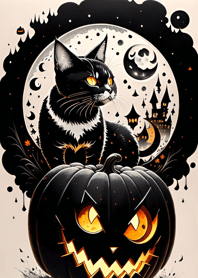 halloween cat 844117