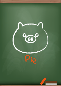 blackboard Pig 23