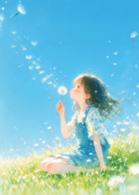 かわいい女の子と美しい自然 V.38