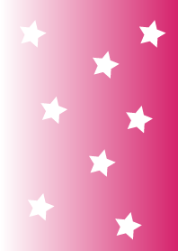 Pink white pink stars