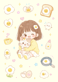 Little Girl and the Fried Egg (Pp)