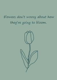 art tulip (green beige)