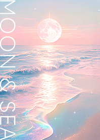 Wishes come true, the moon and the sea