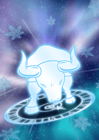 Zodiac sign Taurus -Snowflake- 2023