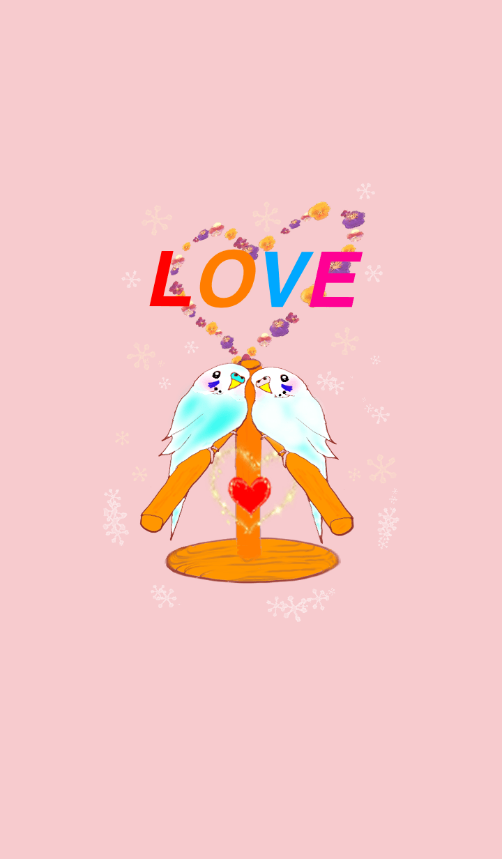 Hareruki of happy parakeets theme2