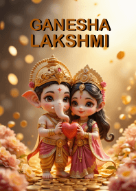 Ganesha-Lakshmi, rich, wealth (JP)