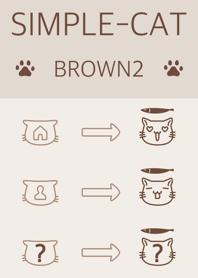simple cat brown2