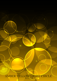 AMBER YELLOW LIGHT CIRCLE