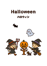 Cute Magical Halloween(Pure white)
