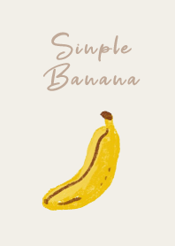Simple natural Banana