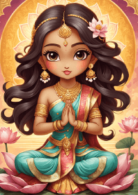 Goddess Lakshmi, beauty, love v.5