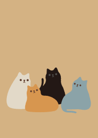 Bunch of chubby cats.11