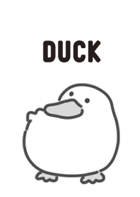 Monochrome duck theme