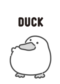モノクロなダック