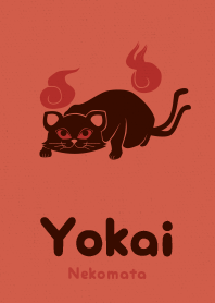Yokai Nekomata red oni