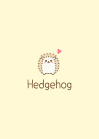 Hedgehog3 *Yellow*