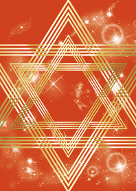 Red : Lucky Hexagram
