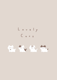 ちいさな猫。 ベージュ