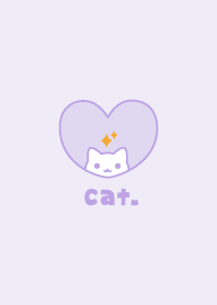 Cat Glitter [Purple]