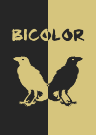 BICOLOR [Crow] Ocher&Black 167